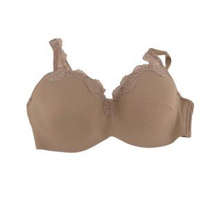 Le Mystère | Women's Lace Tisha Bra | Beige | Size 40D